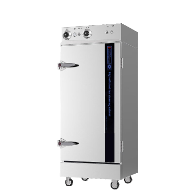 乐创(lecon) 商用蒸饭柜 380V 12盘普通机械款大型蒸饭车 LC-J-ZC12