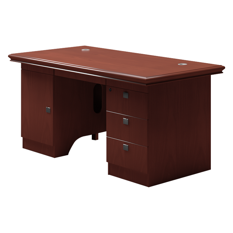 臻远 ZY-BGZ-20 办公桌木质贴皮油漆办公桌经理桌1.6米