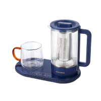 JOHN BOSS铂市多功能养生壶套装 组合设计 过热保护 HE-YHT08 蓝色