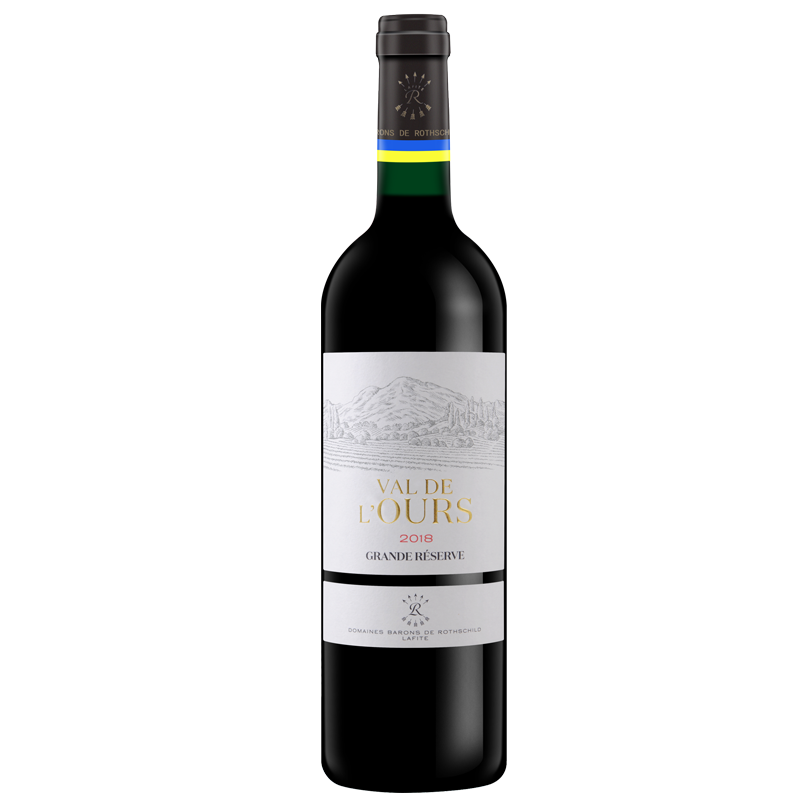 拉菲罗斯柴尔德 红酒 法国进口红葡萄酒 拉菲雾禾山谷珍藏混酿750ml