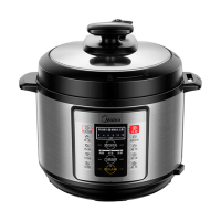 美的(Midea)电压力锅家用5L高压锅鲜汤深胆煮汤锅 智能多功能电饭煲 智能预约焖香饭智能 [单胆]WQC50M1P
