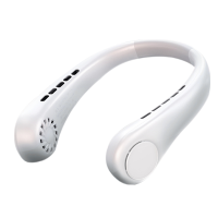 [李加埼推荐]挂脖风扇便携式随身小型懒人挂脖子耳颈无叶制冷静音充电迷你电风扇户外厨房夏天降温神器915