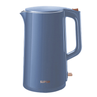 苏泊尔(SUPOR)电水壶 电热水壶1.7L/升双层容量 防烫轻音 304不锈钢全钢 电水壶 SW-17T12F