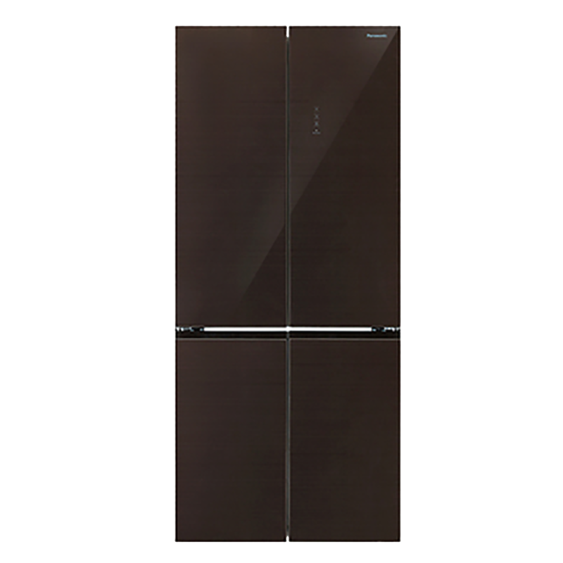 松下(Panasonic)NR-B581WM-W 570升超薄对开门冰箱 速冻功能 银离子除菌除异味 磨砂白