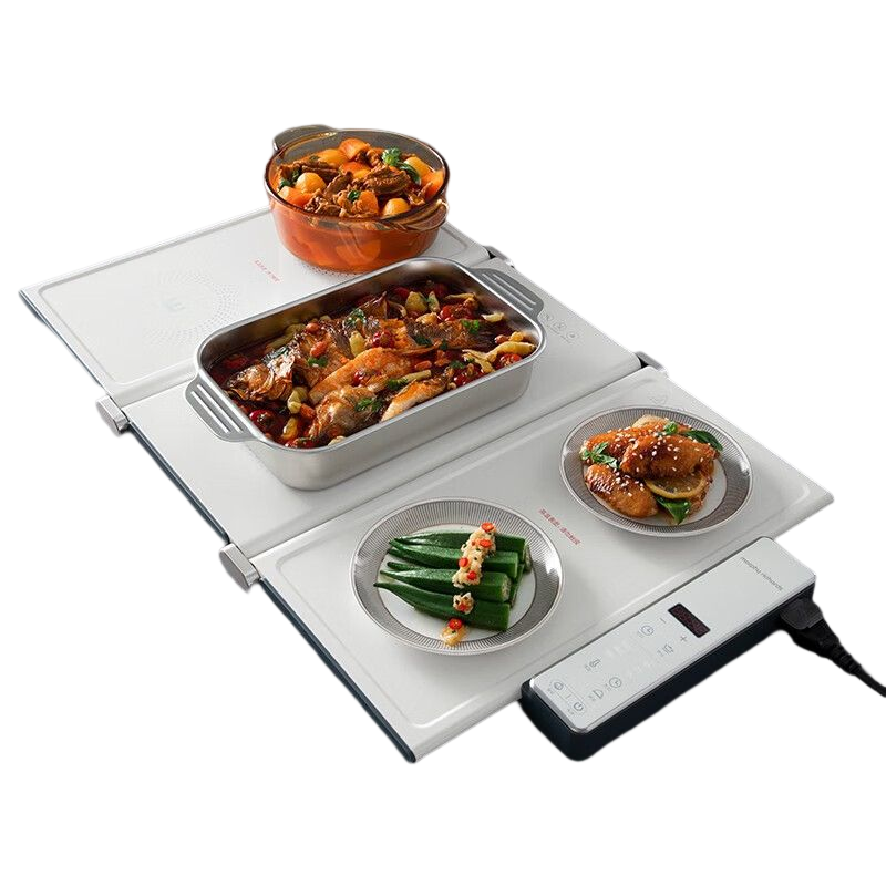 摩飞电器(Morphyrichards) MR8301 折叠暖菜板 多功能烹饪加热板家用暖菜垫餐桌保温垫
