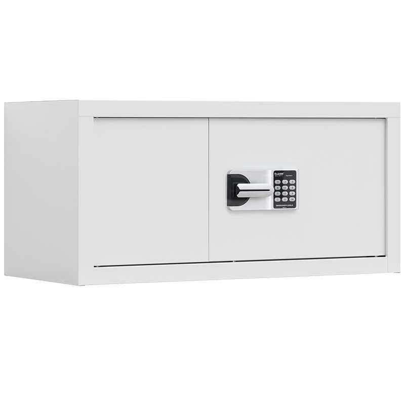 尔迈 保密柜国保密码锁凭证资料档案柜 灰白色 顶柜