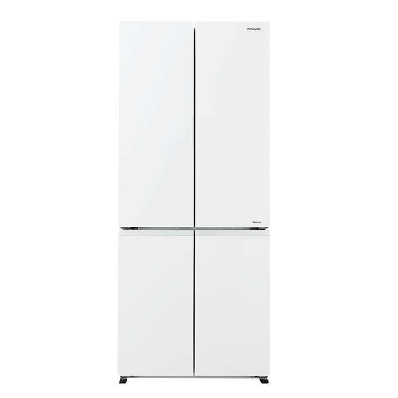 松下(Panasonic) NR-ED51CGA-W 510升大容量变频风冷 智控WIFI 十字门家用冰箱 白色玻璃面板