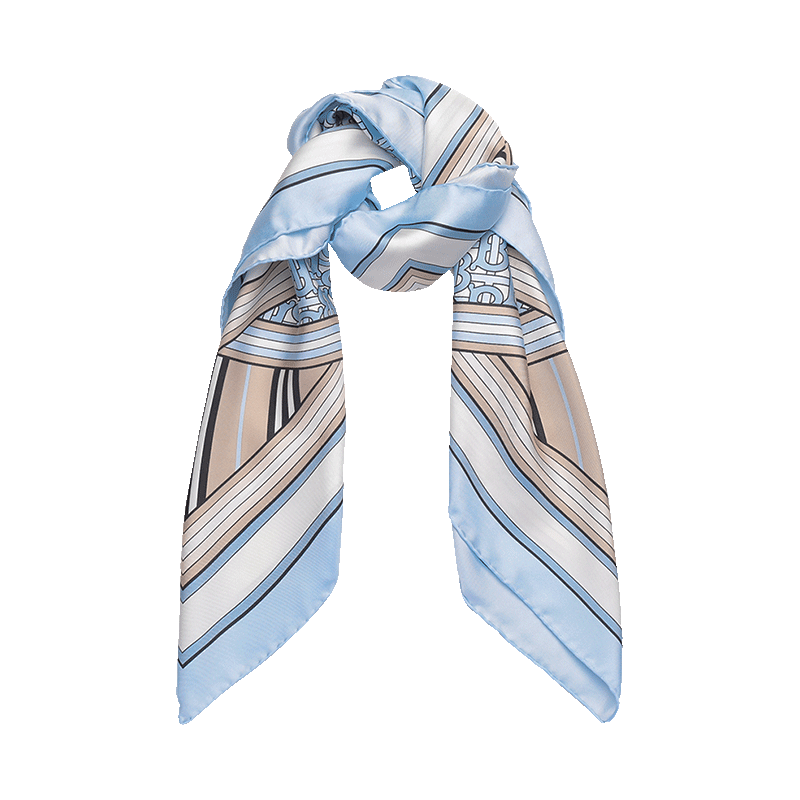 博柏利 BURBERRY 女款桑蚕丝方巾丝巾围巾8056041