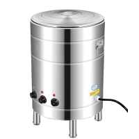乐创(lecon)商用煮面桶 220/380v 多功能不锈钢煮面炉麻辣烫锅卤煮桶(电热管)LC-J-BWT450G