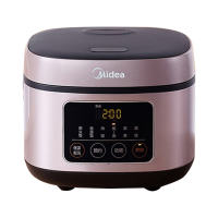 美的(Midea) 蒸饭机家用智能预约6大功能一键感温焖煮简约方型FB40M1-716S