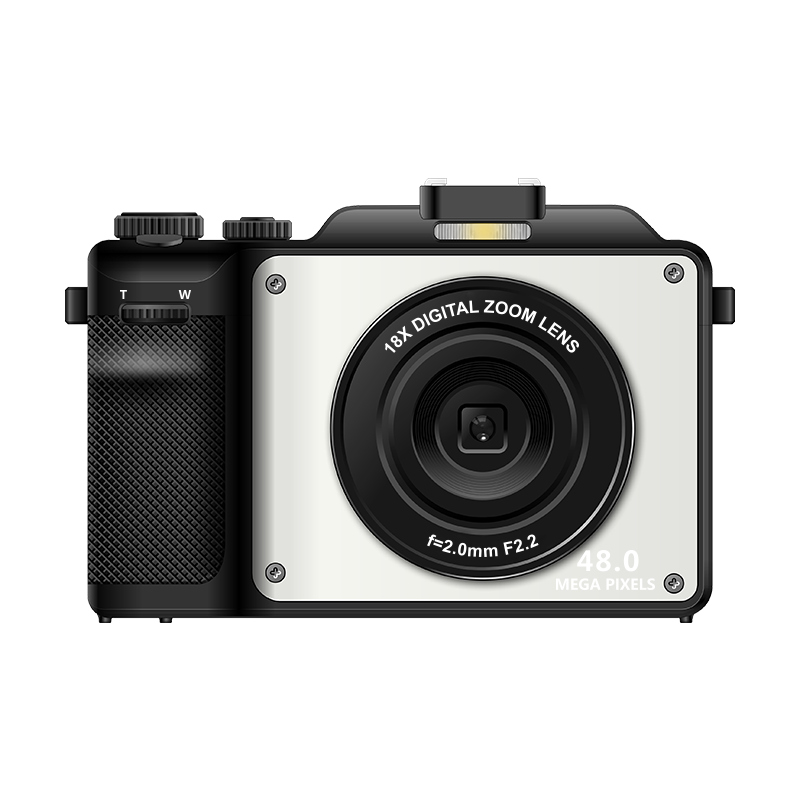 KOMERY数码相机高清学生相机单反入门女生数码照相机微单旅游校园