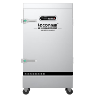 乐创(lecon)商用蒸饭柜 220V/380V 单门蒸箱蒸包炉馒头炉 6盘微电脑款 LC-J-ZGW06