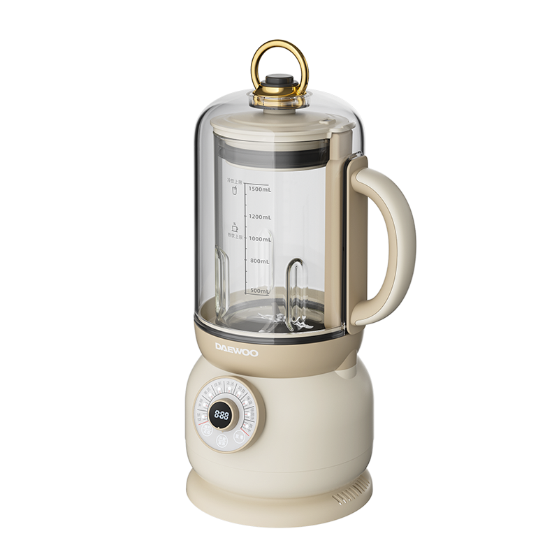 大宇(DAEWOO)迷你低音破壁机 全自动免洗免滤榨汁机豆浆机辅食料理机 FP03-NTB