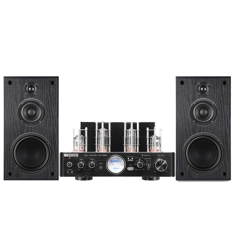 MBQUART德国歌德1050B+A0胆机三分频音响套装电子管功放机大功率发烧HIFI组合无损音箱家用电视电脑手机蓝牙