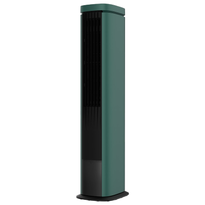 先锋(SINGFUN) 冷风扇水冷冰晶制冷负离子空调扇家用客厅厨房冷气扇办公室制冷器无叶落地塔扇 (绿色)DTS-S5R