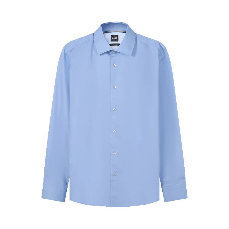 雨果博斯 HUGO BOSS 男士棉质长袖衬衫50484253