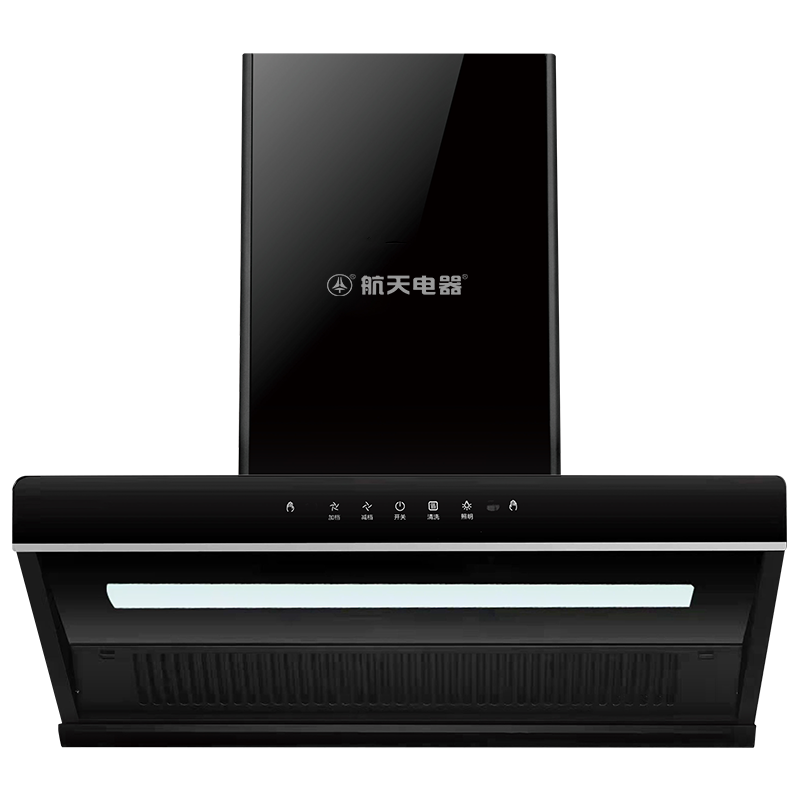 航天电器HYA63A 大吸力抽油烟机 侧吸式抽油烟机 自动清洗 彩屏体感触摸 国标一级能效
