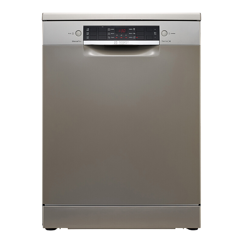 博世(BOSCH) 独立式家用全自动洗碗机 智能洗涤 大容量碗篮 高温除菌烘干 12套SJS46JI00C