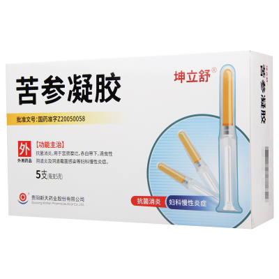 坤立舒 苦参凝胶5g*5支/盒