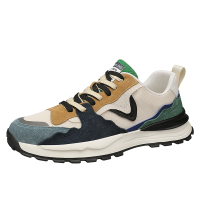 [线下专柜同款]卡帝乐鳄鱼(CARTELO)新款透气潮流男士休闲鞋运动鞋板鞋阿甘鞋男鞋