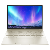 惠普HP 星14Pro 全金属2.8K屏学习商务办公轻薄本窄边框笔记本电脑i5-12500H/16G/512G/90Hz指纹背光/金[14-eh0101TU]