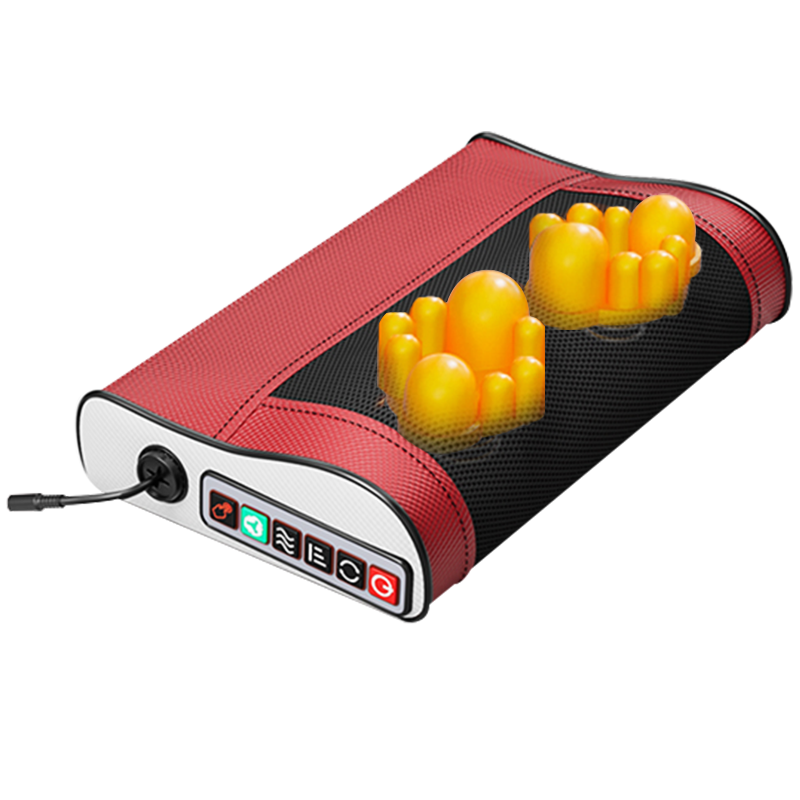 安尚颈椎按摩器家车两用腰部按摩仪按摩睡眠牵引枕头颈肩颈背部按摩靠垫脖子肚子揉腹仪腿脚足底全身实用生日节日礼物一键16头