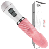 姬欲电动仿真舌头震动跳蛋女用自慰器情趣性用品秒潮充电款(彩盒装+塑封)软胶材质送女神大礼包
