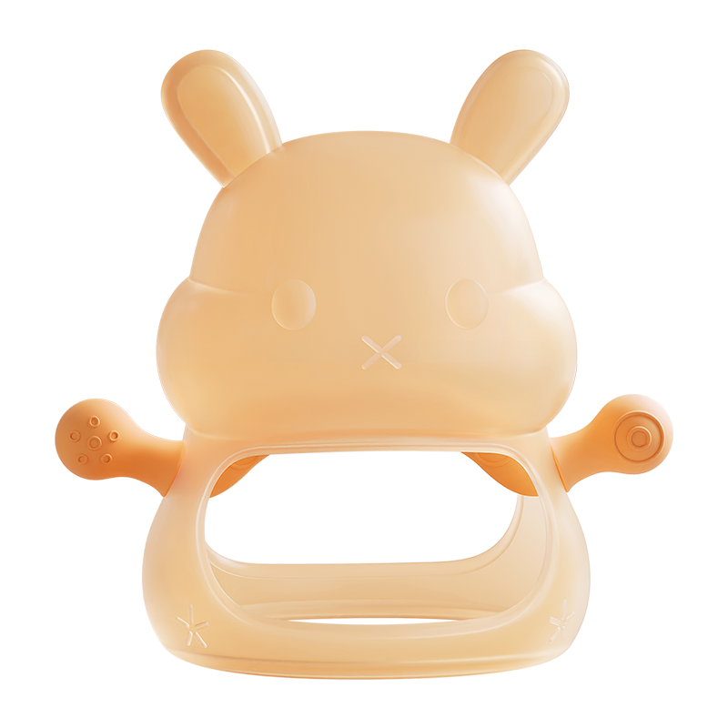 Protefix牙胶婴儿磨牙棒防吃手神器食品级宝宝四个月3口欲期咬胶玩具