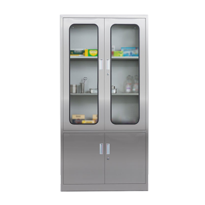 缑氏室文件柜不锈钢柜子储物柜资料柜档案柜带锁文件柜201大器文件柜