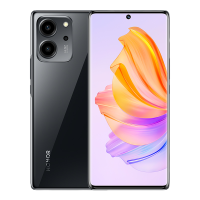 荣耀80 SE 12GB+256GB 亮黑色 10.7亿色轻薄曲屏 3200万AI美颜自拍 逆光AI Vlog大师 66W超级快充 256GB超大存储 120Hz高刷屏 5G手机