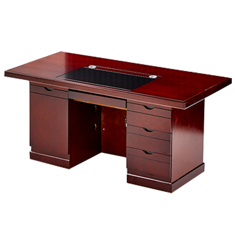 缑氏1.4米油漆桌电脑桌职员桌班台写字台老板桌[工厂现做 7天内发货]