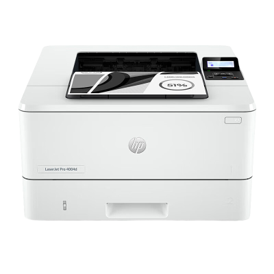 惠普(HP) M4004d A4黑白激光单功能打印机 液晶显示屏 usb连接标准配置