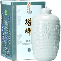 塔牌绍兴黄酒十年陈酿酒花雕酒5L瓶装青瓷礼盒装手工冬酿糯米黄酒