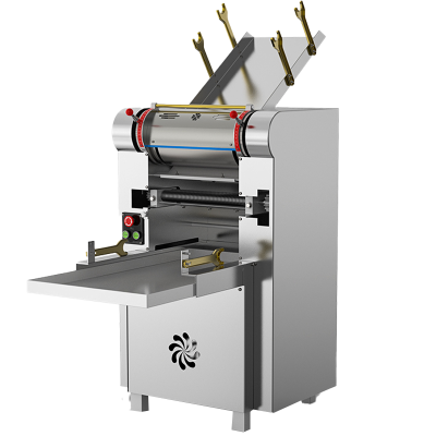 乐创(lecon)商用压面机大型不锈钢厚度可调高速出面压面条机 LC-XMT60 220V