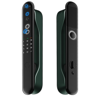 鼎山科技 (DINSTECH) A8Pro 3D人脸识别智能门锁家用 大门入户门密码锁 电子锁 防盗门指纹锁