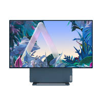 联想(Lenovo)YOGA 27 2022 可旋转27英寸4K屏一体台式电脑(AMD R7-6800H 16G LPDDR5内存 1TB SSD Win11 )青山绿