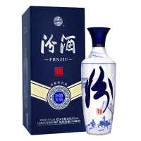 汾酒大师 青花清韵 42度 500ml单瓶 清香型白酒