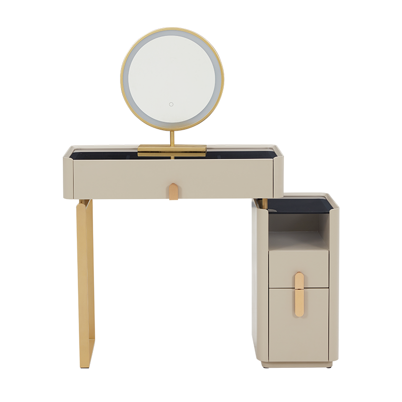 新品顾家家居LED高清可视化触屏玻璃梳妆台PT7813TQ/PT7815TQ \15天发货