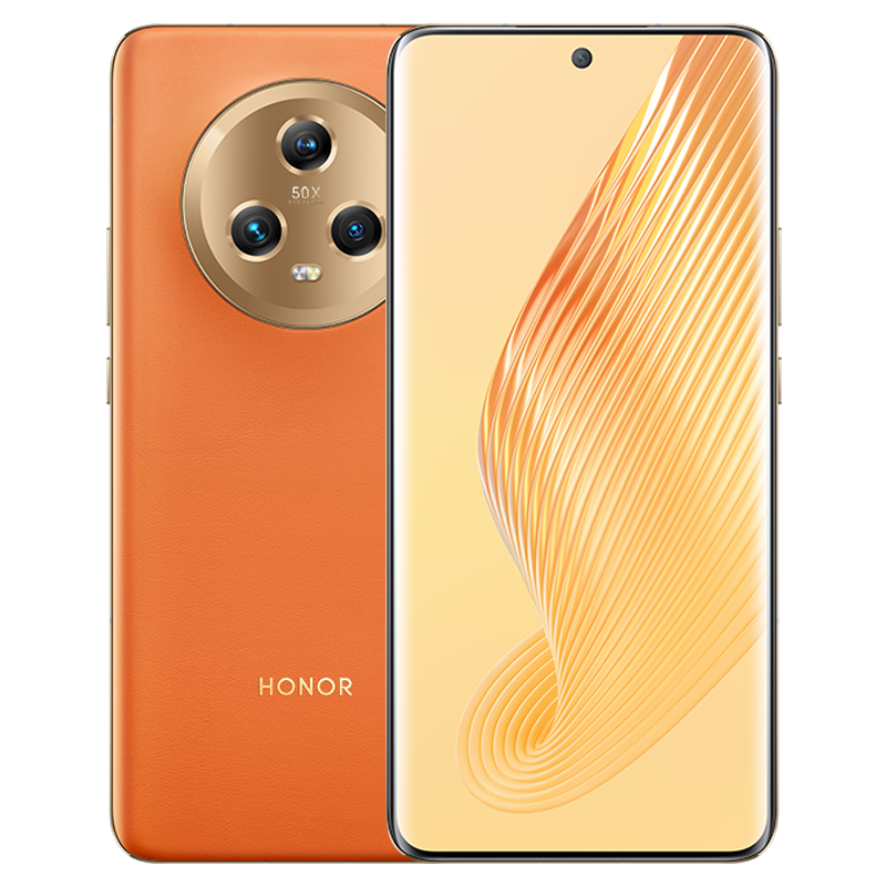 荣耀Magic5 12GB+256GB 燃橙色 流线四曲屏 120Hz智能刷新率 5400万超清广角主摄 Magic-Log电影影调 第二代骁龙8旗舰芯片 5G手机