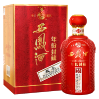 西凤酒 年份封藏(藏品) 52度 500ml单瓶 凤香型白酒
