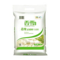 中粮香雪麦纯富强粉5kg中筋家用包子饺子烙饼 酥田推荐品牌