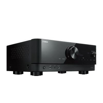 雅马哈(YAMAHA) RX-V4A 家用功放机5.2声道 蓝牙大功率 8K家庭影院AV放大器 黑色