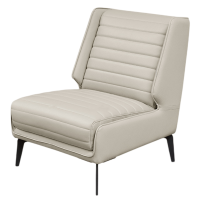 顾家家居现代简约固定皮单椅沙客厅休闲单人沙发椅A619 \30天发货