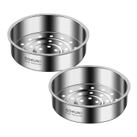 304不锈钢电饭锅内蒸笼苏泊尔饭煲压力锅3美的九阳4L [送蒸笼纸100张]20cm 304蒸格(适用3L直身内胆