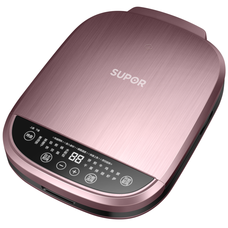 苏泊尔(SUPOR)家用多功能电饼铛煎烤机煎饼锅烤饼机薄饼机蛋卷机双面加热JD30RQ802