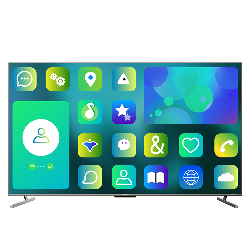 康佳电视 75R6 75英寸 120Hz高刷 Dolby Vision 4K全程 MEMC Pro 液晶平板电视