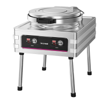 乐创(lecon)商用电饼铛 立式双面煎饼锅电煎锅电烤饼机 立式标准380V YCD-45A-K型