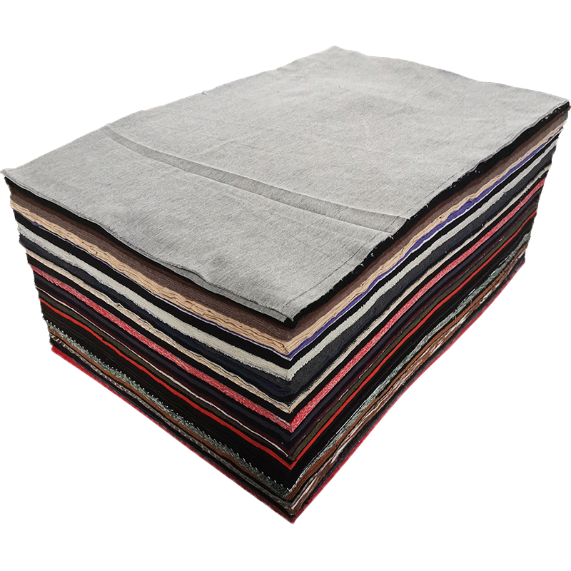 圣威丁 擦机布 擦车布 破布 抹布 杂色30*40CM(25公斤) 一袋