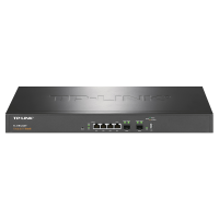 TP-LINK TL-ER3220T 万兆四核多WAN口有线企业级路由器2个万兆光口SFP+4个千兆口+1个USB2.0口上网行为管理企业商用酒店大负载高速路由器带机量300机架式