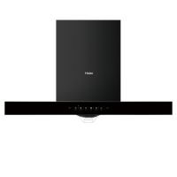 [新品]海尔(Haier)顶吸欧式油烟机21立方飓风大吸力免拆高频自清洗家用 手机远程智控智能气密检测烟机ET907U1